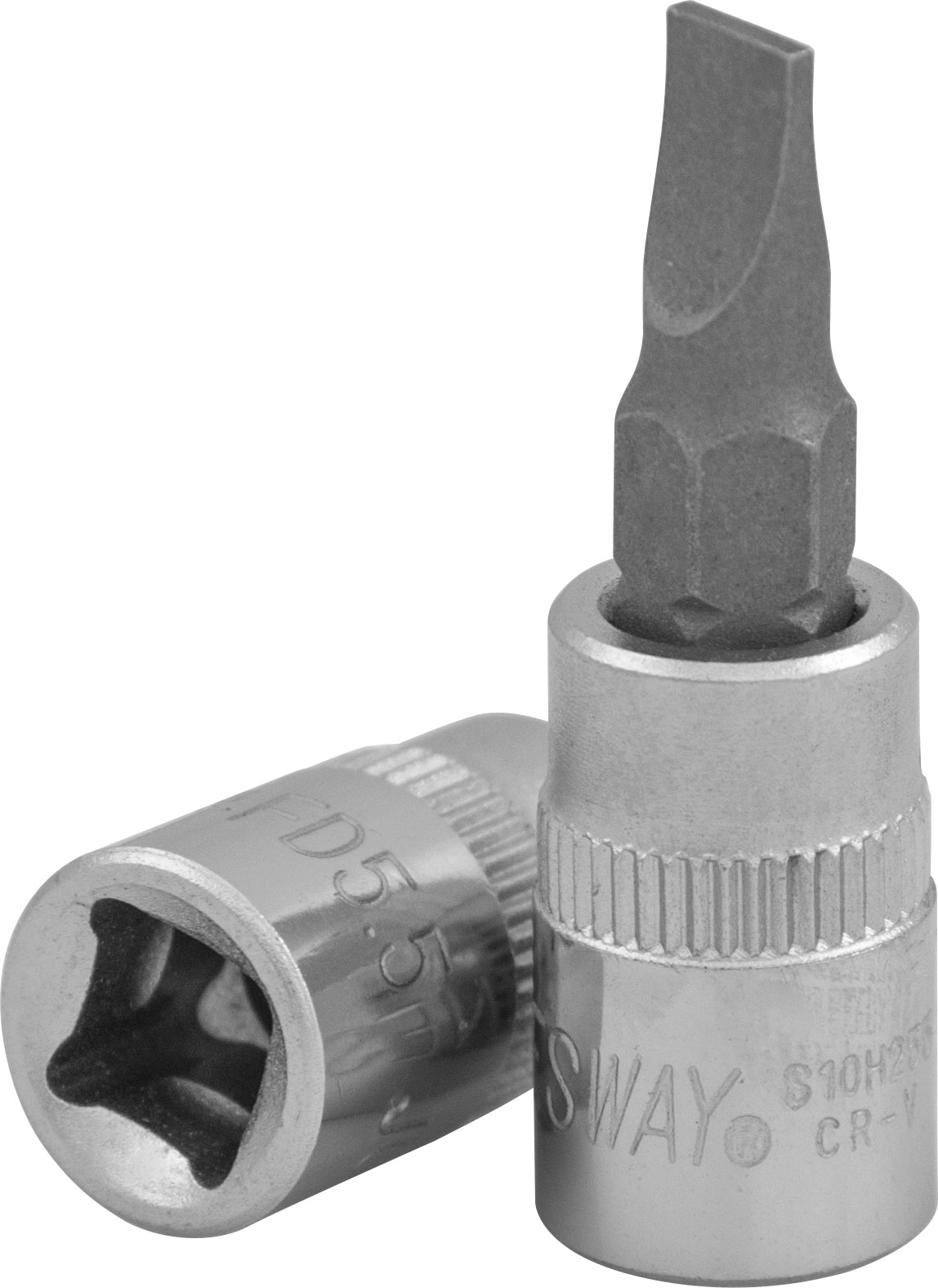 Насадка торцевая 1/4"DR  с вставкой SL-5.5, L-37мм