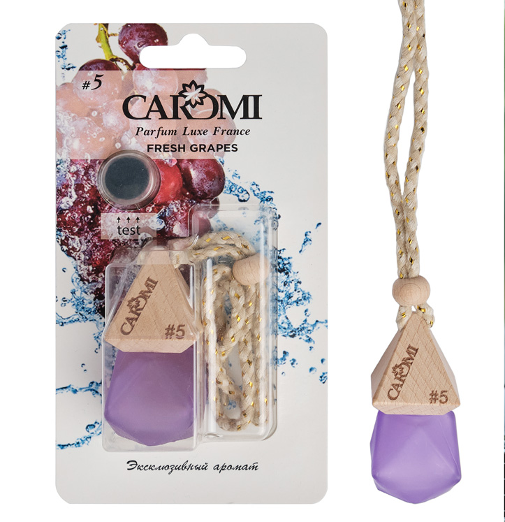 Ароматизатор CAROMI флакон №5 Виноград